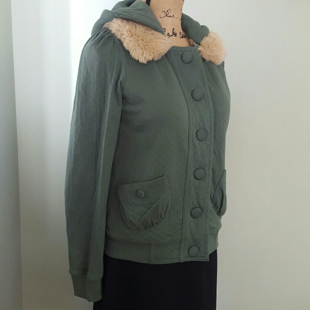 Marc Jacobs Hoodie Faux Fur - Picture 3 of 8